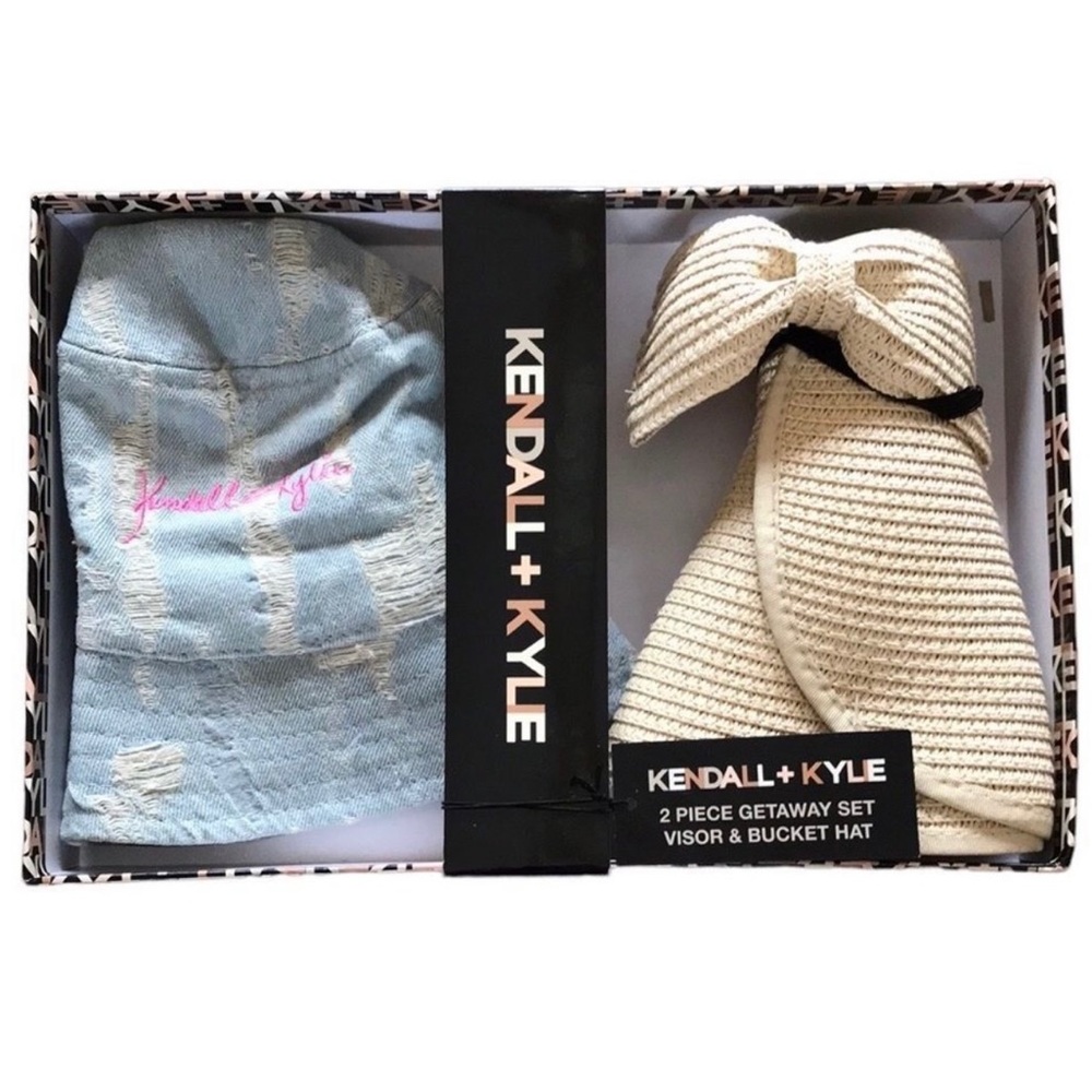 Kendal + Kylie hat set